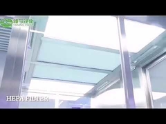 Klasse Modulaire schoonkamer 0,35 ~ 0,65m / s Sandwichpaneel met luchtdouche