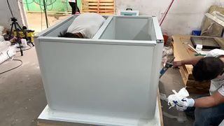 Installatieproces cleanroommodel Ⅱ