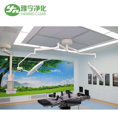 YANING Professioneel Aangepaste Ziekenhuis Wandpaneel Snelle Installatie Modulaire Operatiekamer Wandpaneel Modulaire Oplossing
