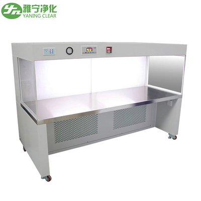SUS 304 Horizontale laminaire vloeistofkap Clean Bench 99,995% Filter efficiëntie voor voedingsmiddelen