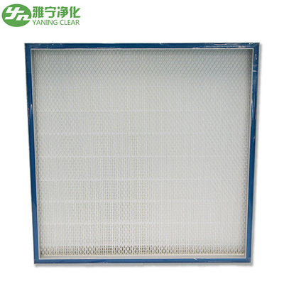 Particulate van het de Filterh13 H14 Hoge rendement van Mini Deep Pleated Stainless Steel Hepa