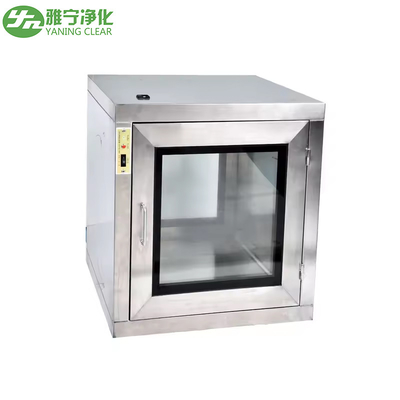 RVS Pass Box Buitendeur / Ingebedde deur Cleanroom Pass Box