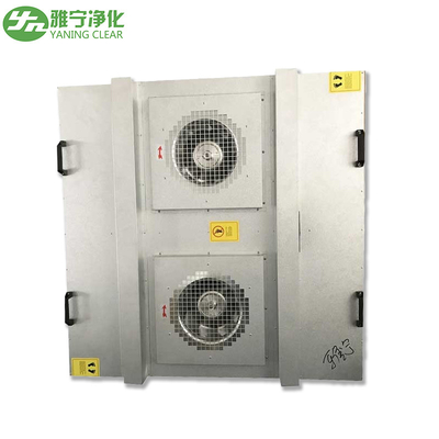 Klasse 100 FFU-Volume van de de Eenheids het Grote Lucht van de Ventilatorfilter galvaniseerde Staal Materiële AC 220V 50 Herz