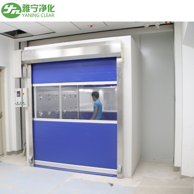 Pvc-van de de Ladingslucht van de Blinddeur 27m/S de Douchetunnel EVA Sealing Stainless Steel