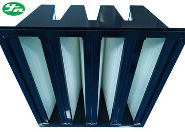 0.5um 60% Hoog efficiënt deeltjesluchtfilter W-vorm V-type bank