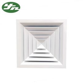Douane Schone Zaal Ventilatie, Verspreider van de het Plafondlucht van de Aluminiumlegering de Ronde/Vierkante