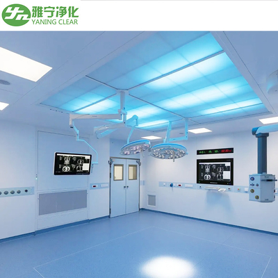 Modulaire operatiekamer met HEPA en real-time luchtbewaking en automatische hermetische deur