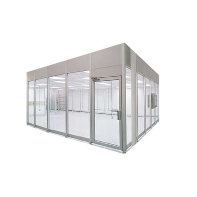 ISO5 ((Class100) Roestvrij staal frame Custom Size Modulaire Clean Room Booth voor stofvrij milieu