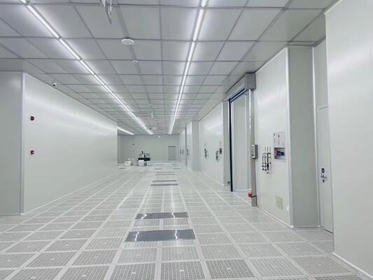 Klasse 10000 GMP Turnkey Project Cleanroom met Roestvrijstalen Constructie voor Laboratorium Cleanroom