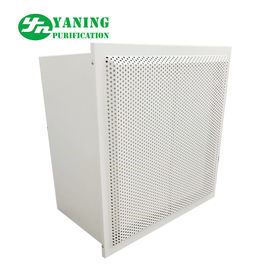 Het Staalhfu de Schone Zaal van de poederdeklaag Eenheden van de Ventilatorfilter met Doos van Lucht de Vochtigere Hepa
