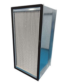 Gegalvaniseerde de Luchtfilter 1000m van het Staalkader HEPA de Luchtvolume van ³ /h met Aluminiumfolie Separater