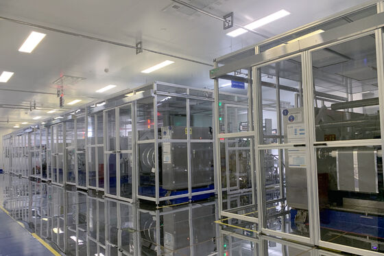 Nieuwe Yaning ISO-standaard stofvrije modulaire cleanroom-luchtcabine met aangepast formaat voor laboratoriumgebruik