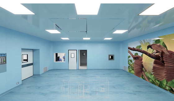 YANING Chirurgisch Laminair Luchtstroom Plafond met HEPA H14 Filtratie en PLC Smart Control voor ISO Klasse 5 Reinheid