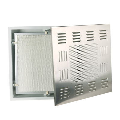 Gmp gecertificeerd 0, 3 micron Hepa Filter Terminal Box voor farmaceutische producten