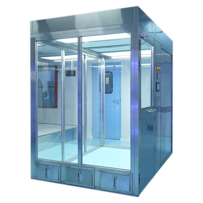 YANING Modulaire Clean Room Clean Booth Roestvrij staal Passthru Kamer Negatieve pers voor Clean Room