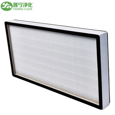 H13 H14 Media Glasvezel Mini Pleated Hepa Filter Hoge efficiëntie